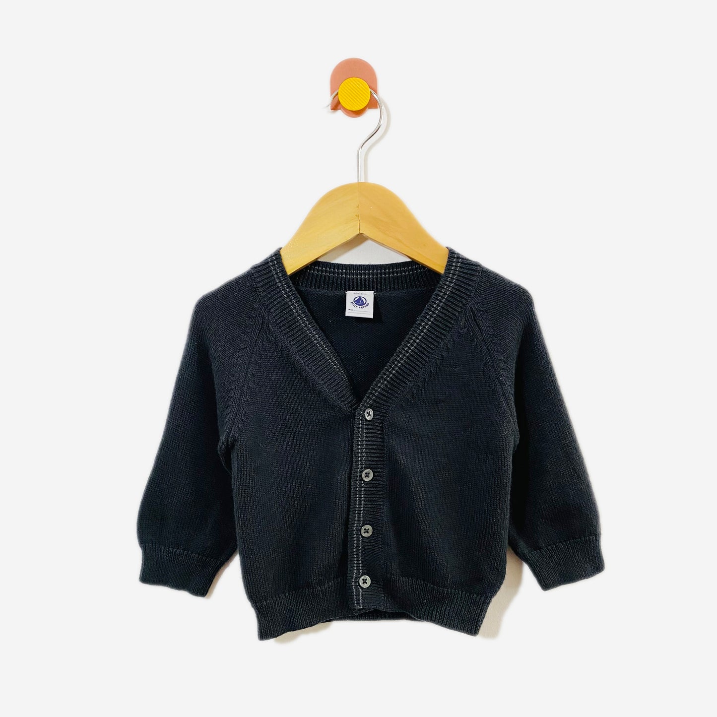 Petit Bateau Wool Cardigan / 6M