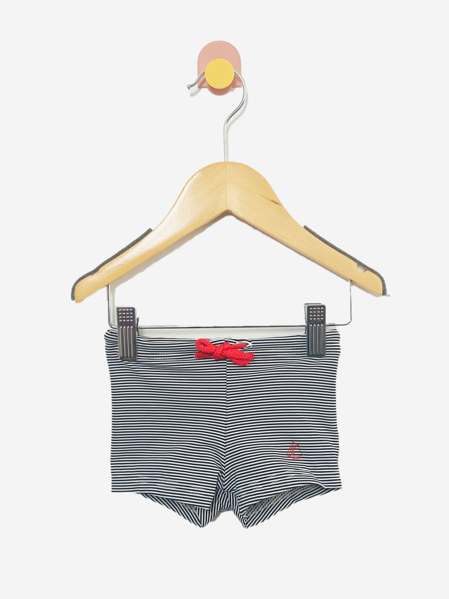 Petit Bateau stripe swim shorts / 18M
