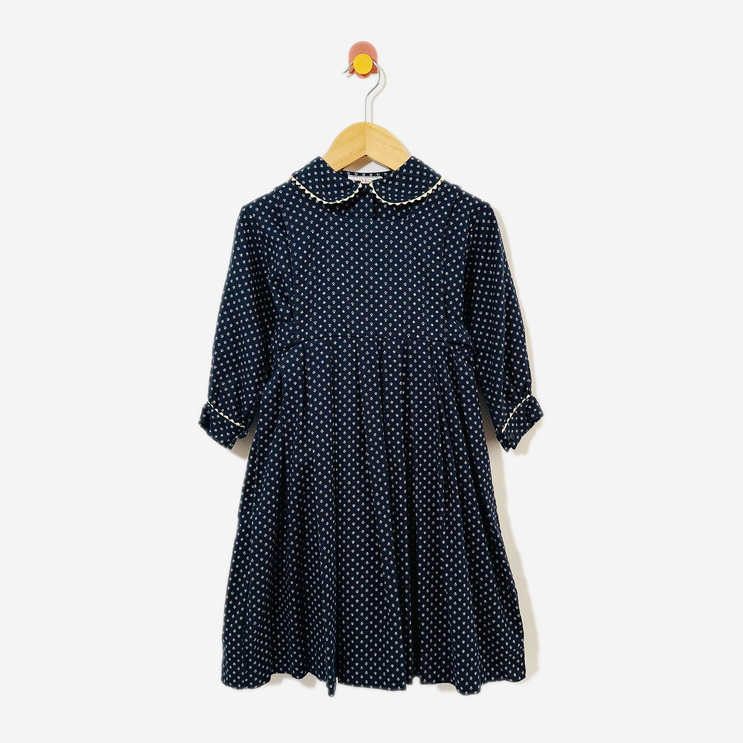 Vintage Floral Pinafore Set / 5Y