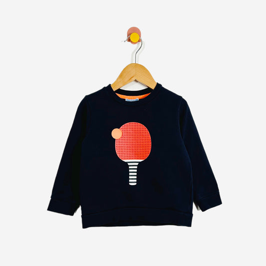 Jacadi Ping Pong Sweatshirt / 4Y