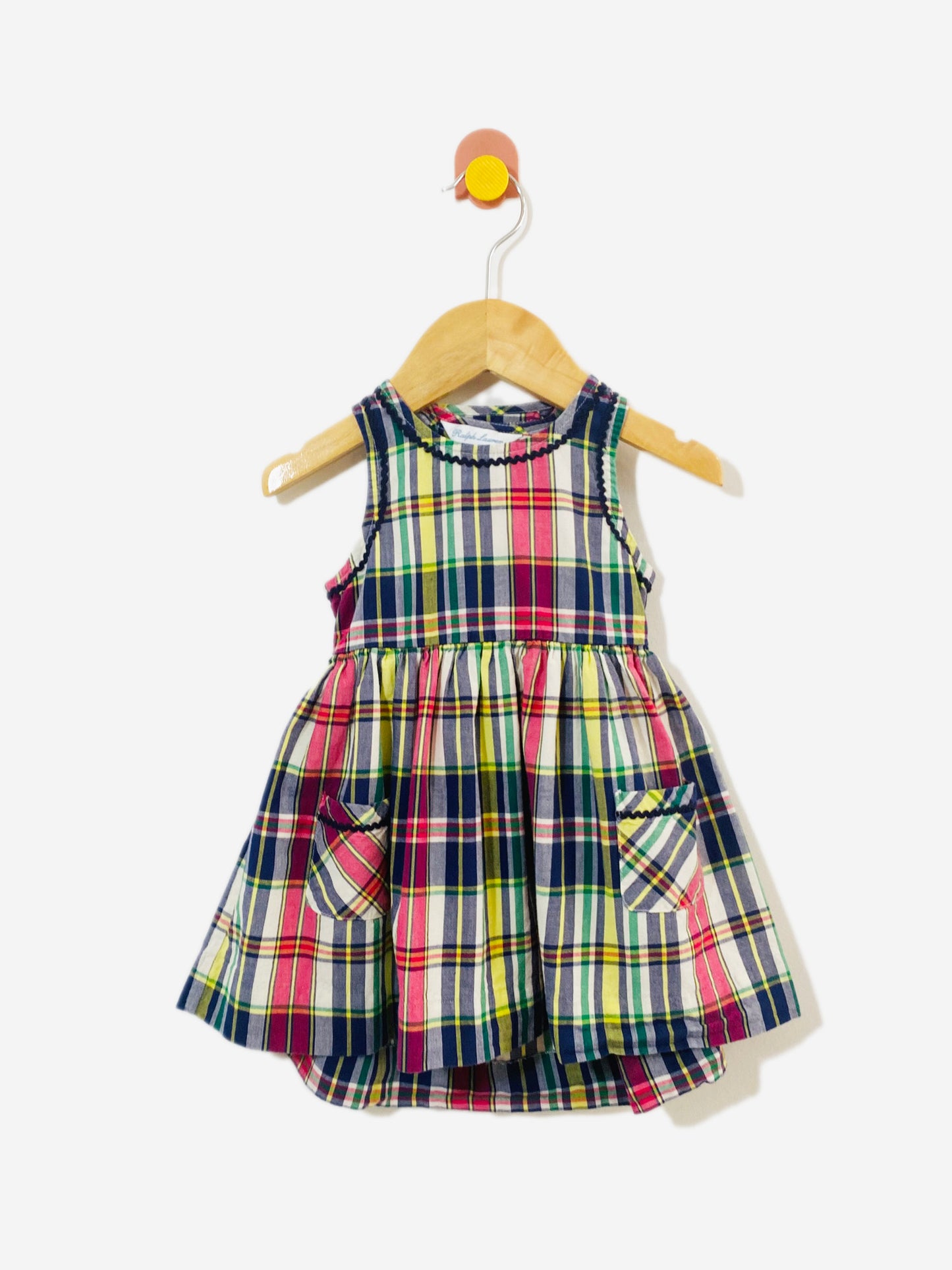 Ralph Lauren plaid dress / 9M