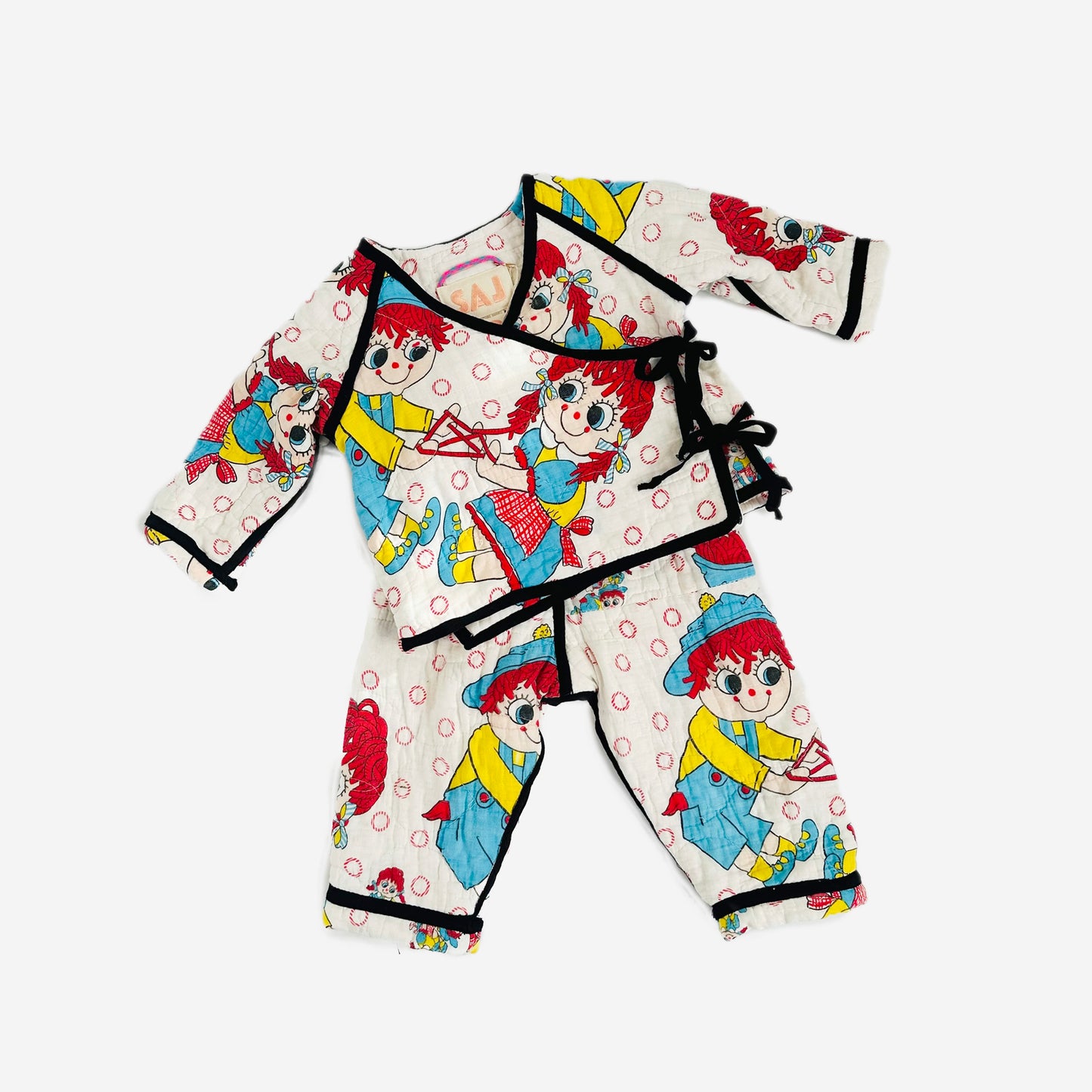 Raggedy Ann Wrap Set / 1-2Y