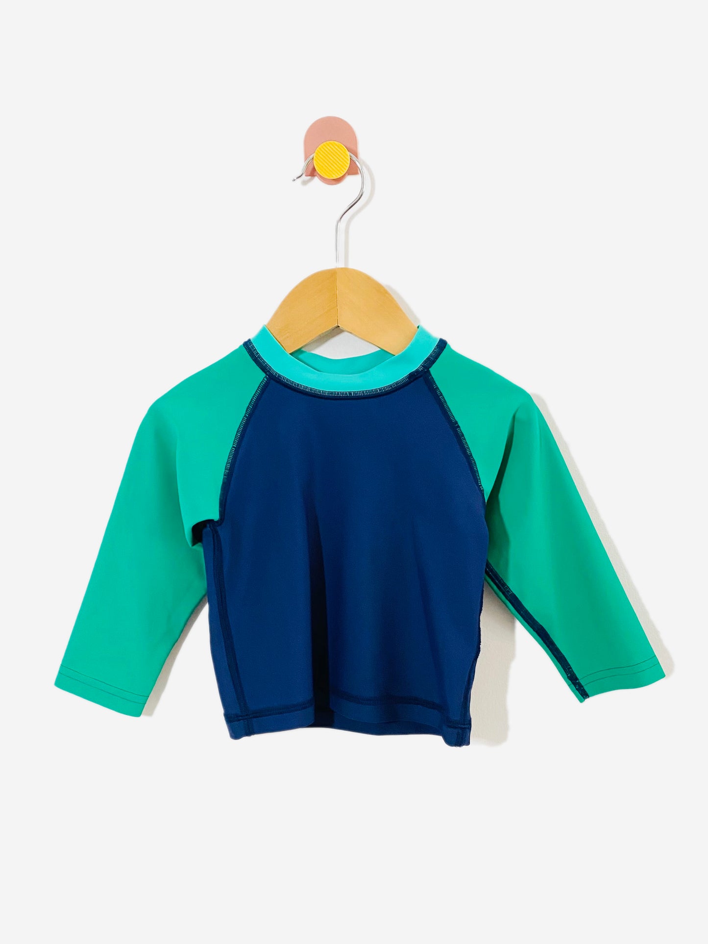 Egg colorblock rashguard / 6M