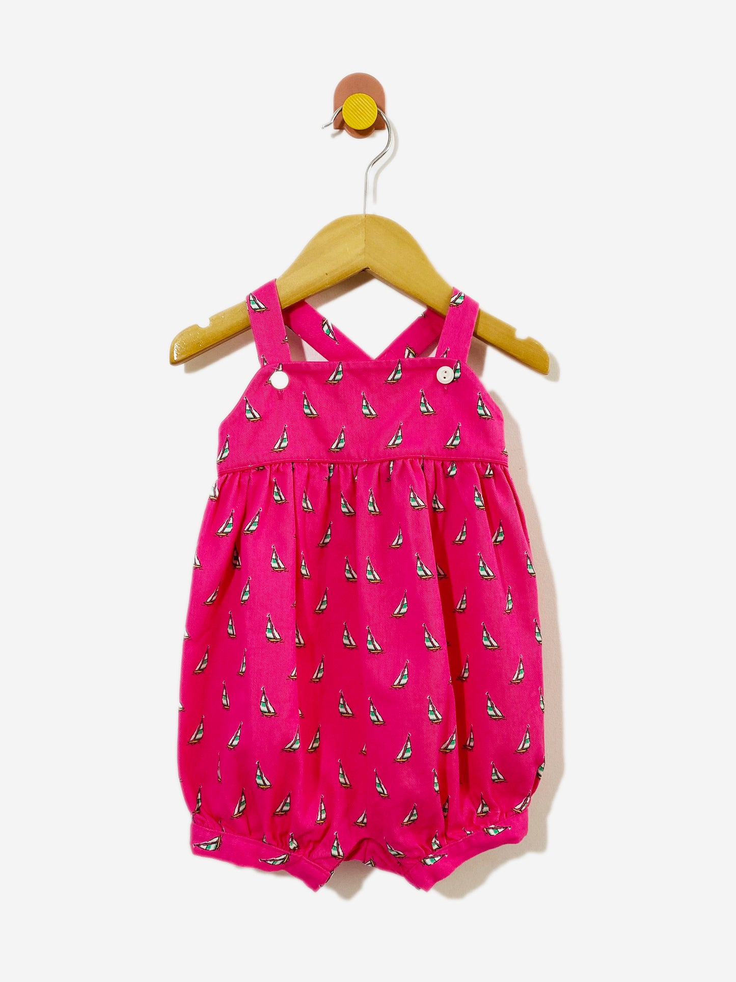 Ralph Lauren sailboat romper / 6M