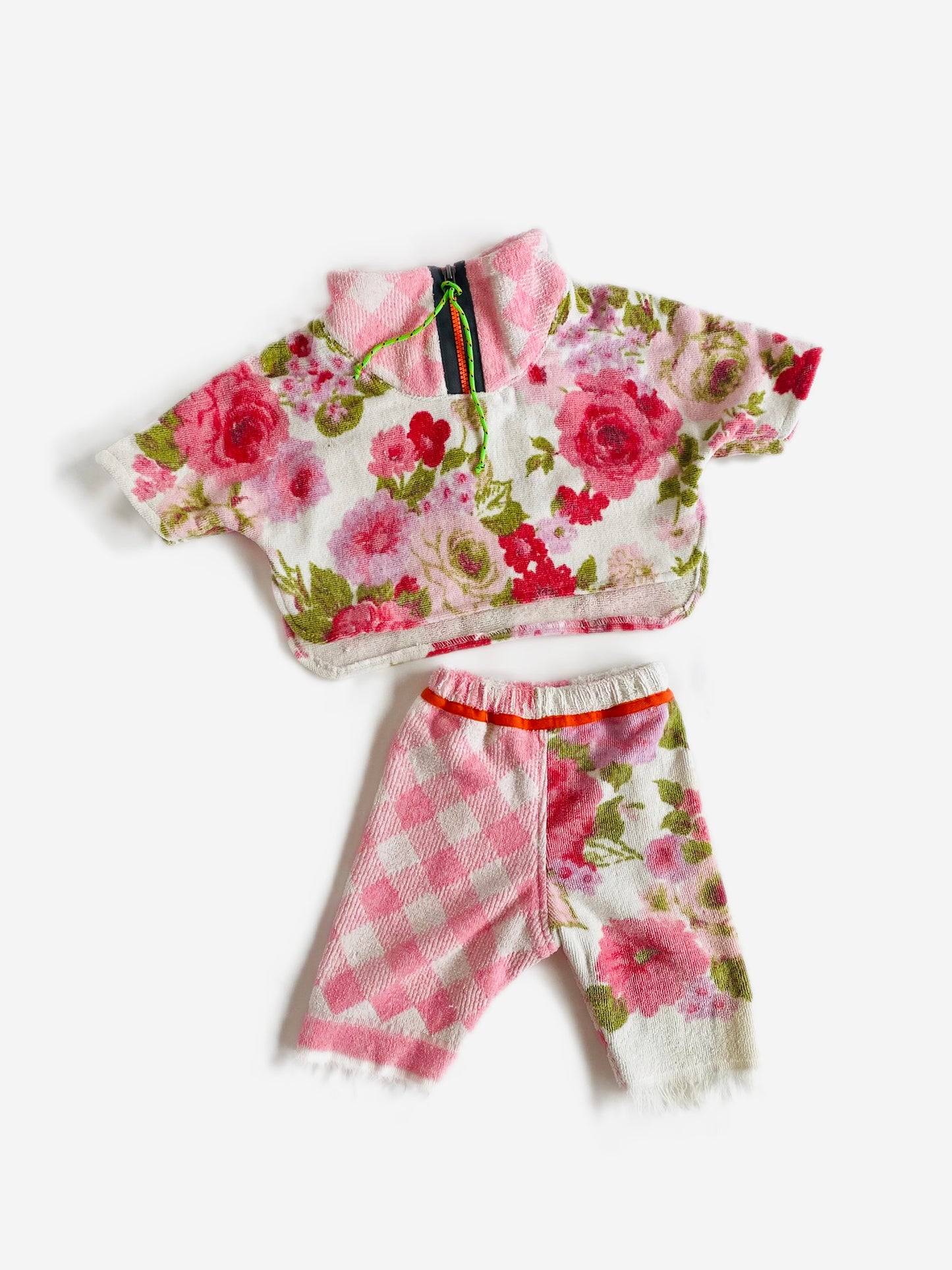 SAJ handmade terry towel set / 0-6M