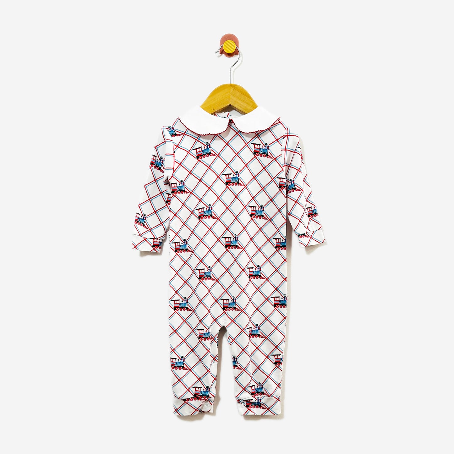 Little Englist Train Onesie / 12M