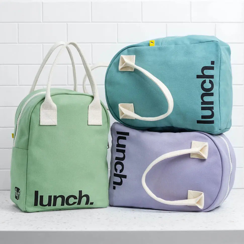 lunch bag - moss