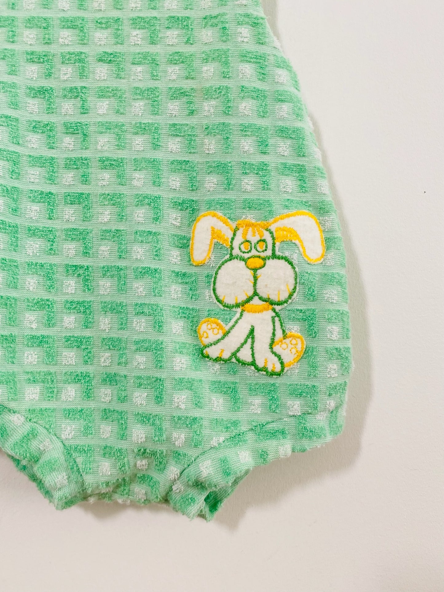 terry romper / 12m