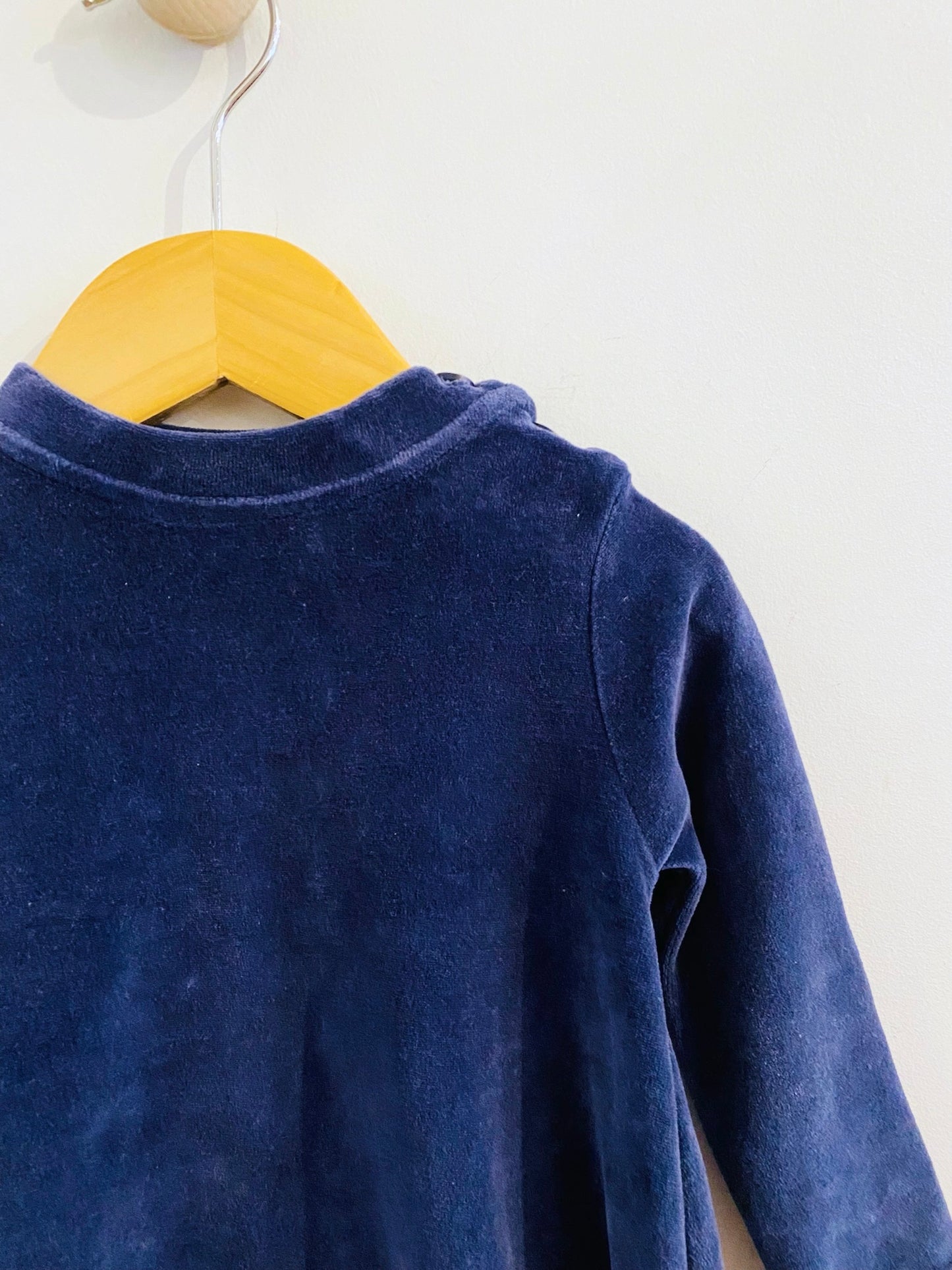 velour dress / 6-9m
