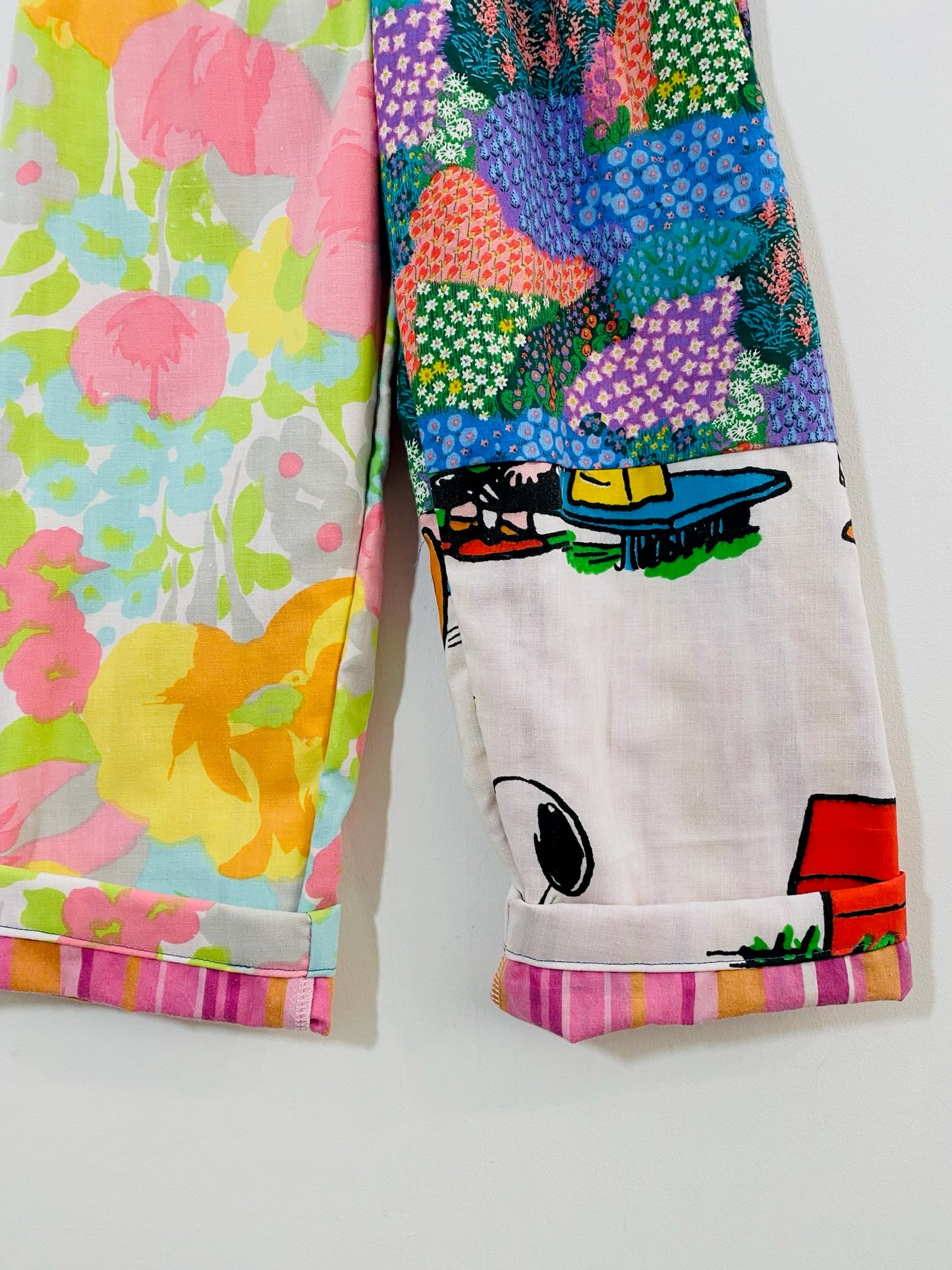 patchwork pants / 3Y