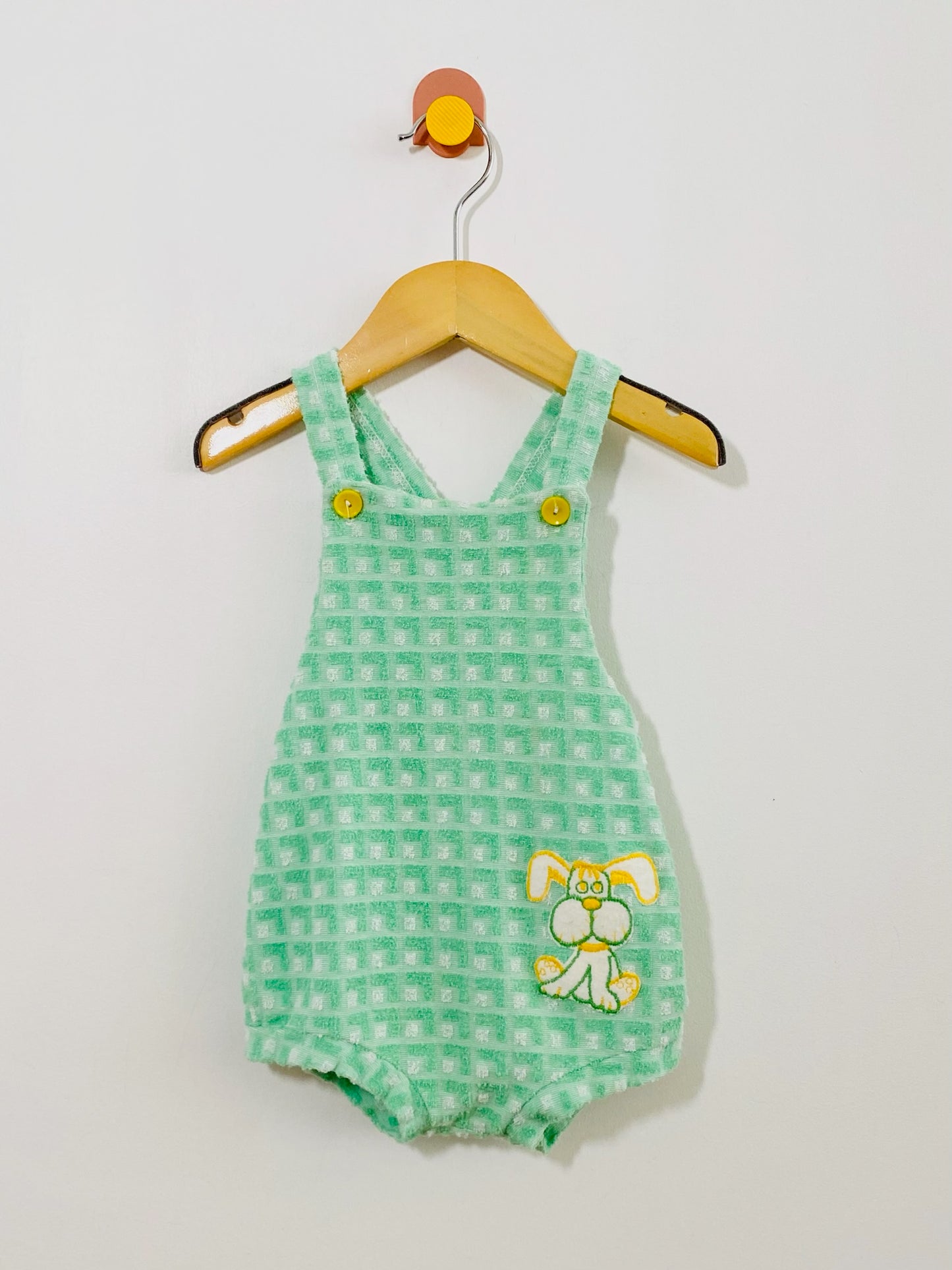 vintage terry romper / 12m