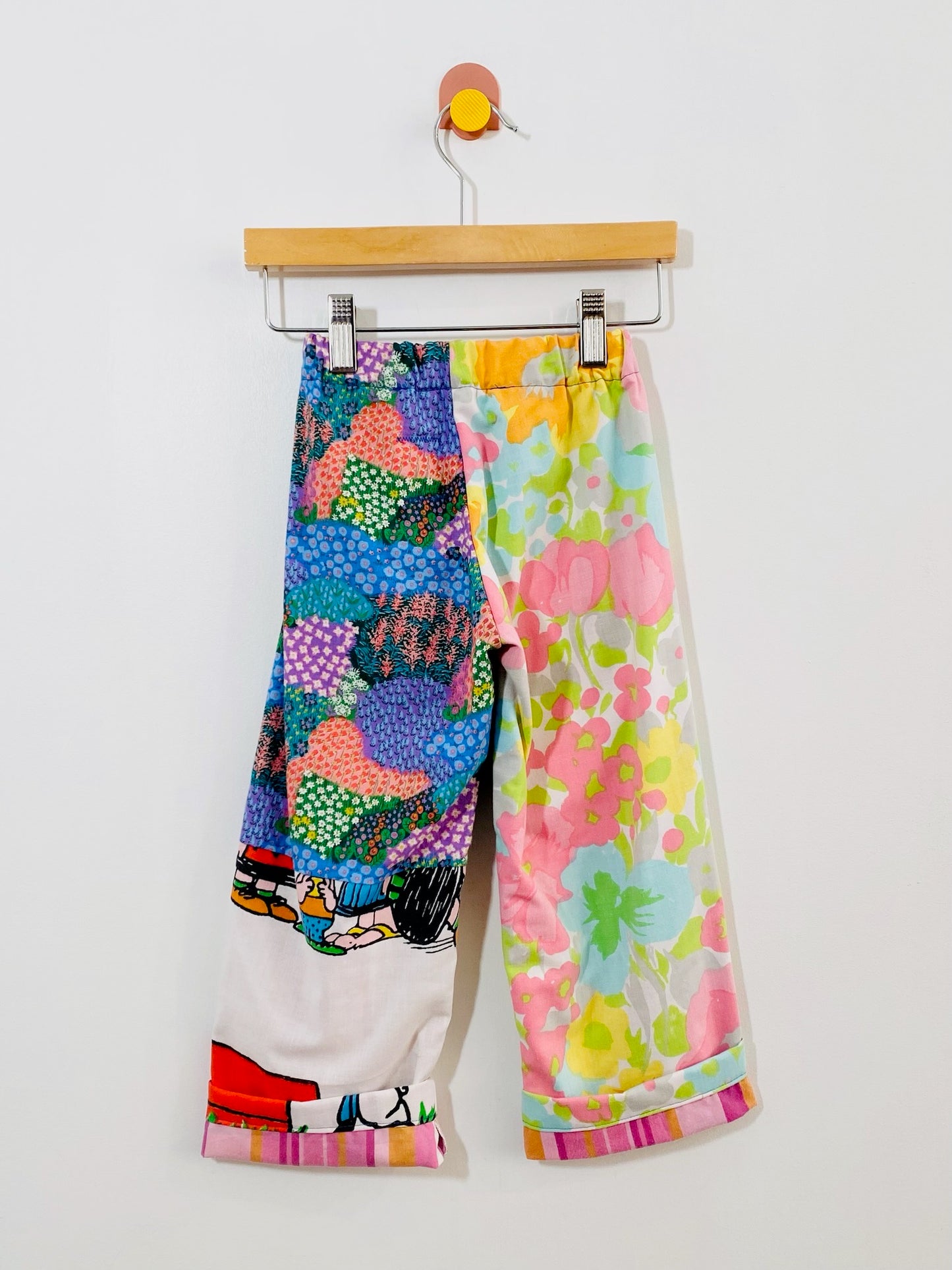 patchwork pants / 3Y