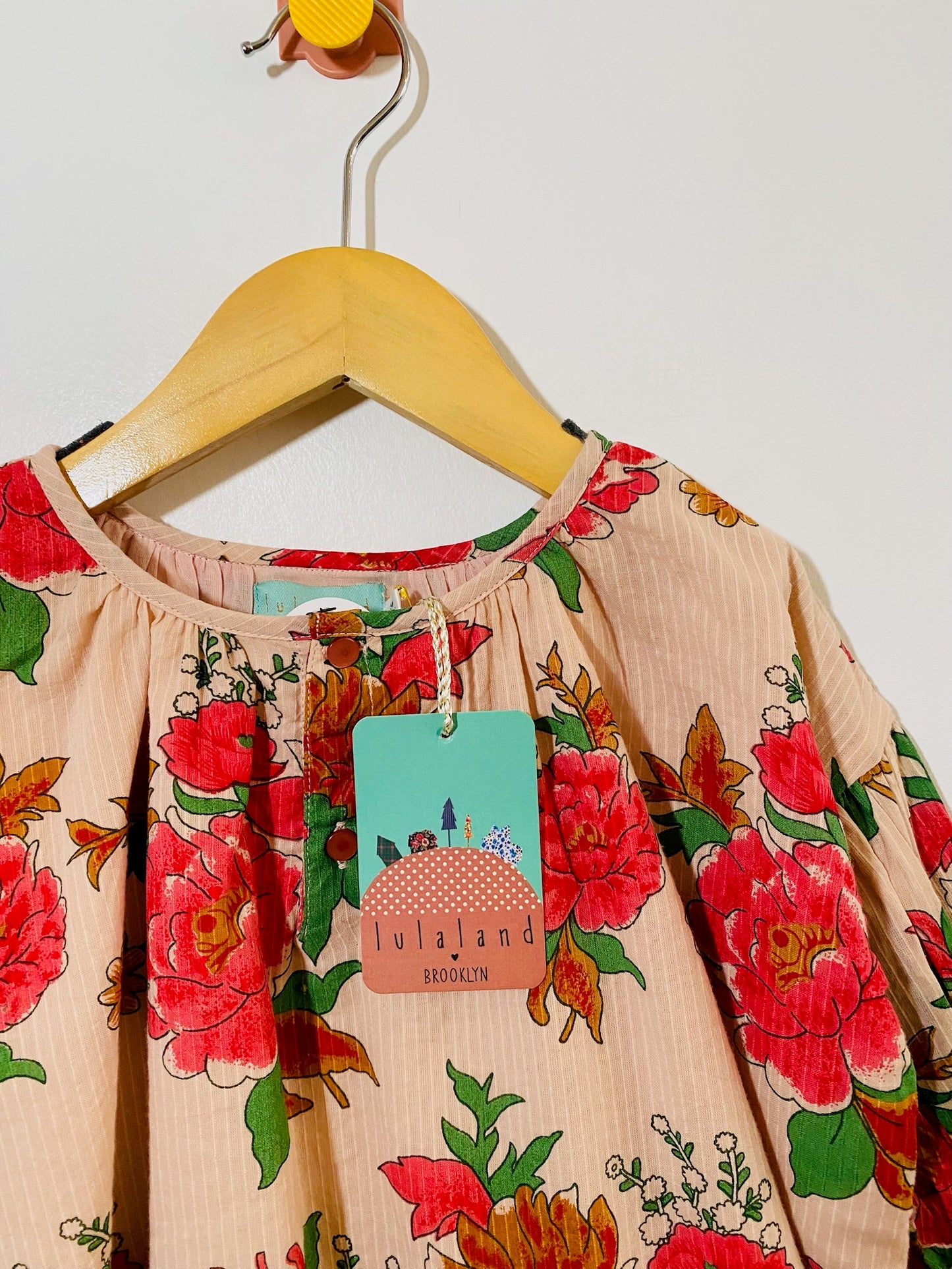 floral print top / 6M