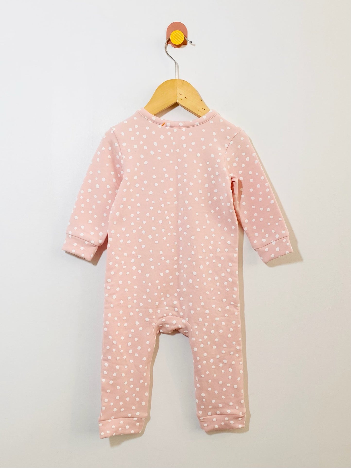fleece onesie / 9m