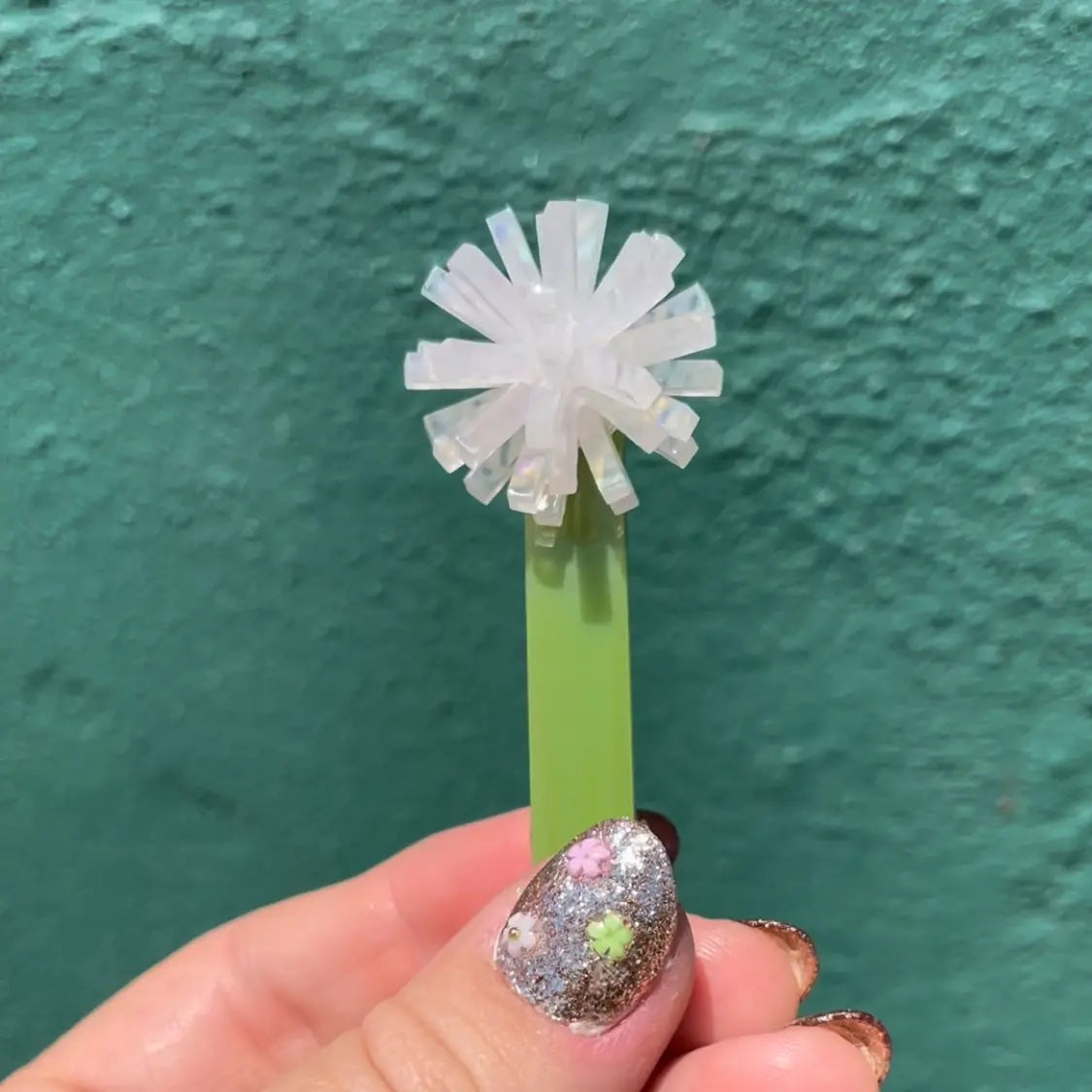 Kids dandelion hair clip by Eugenia Kids