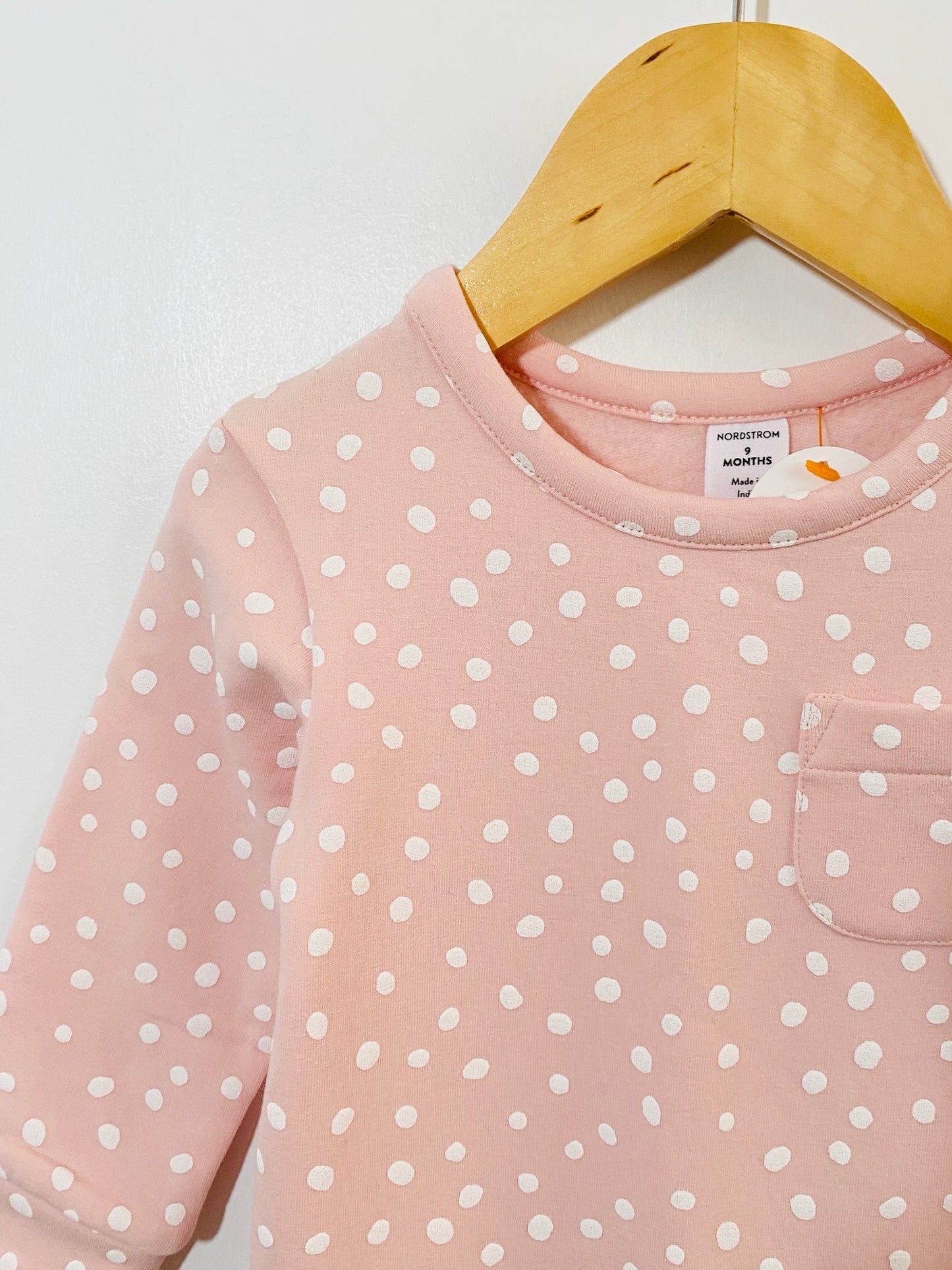 fleece onesie / 9m