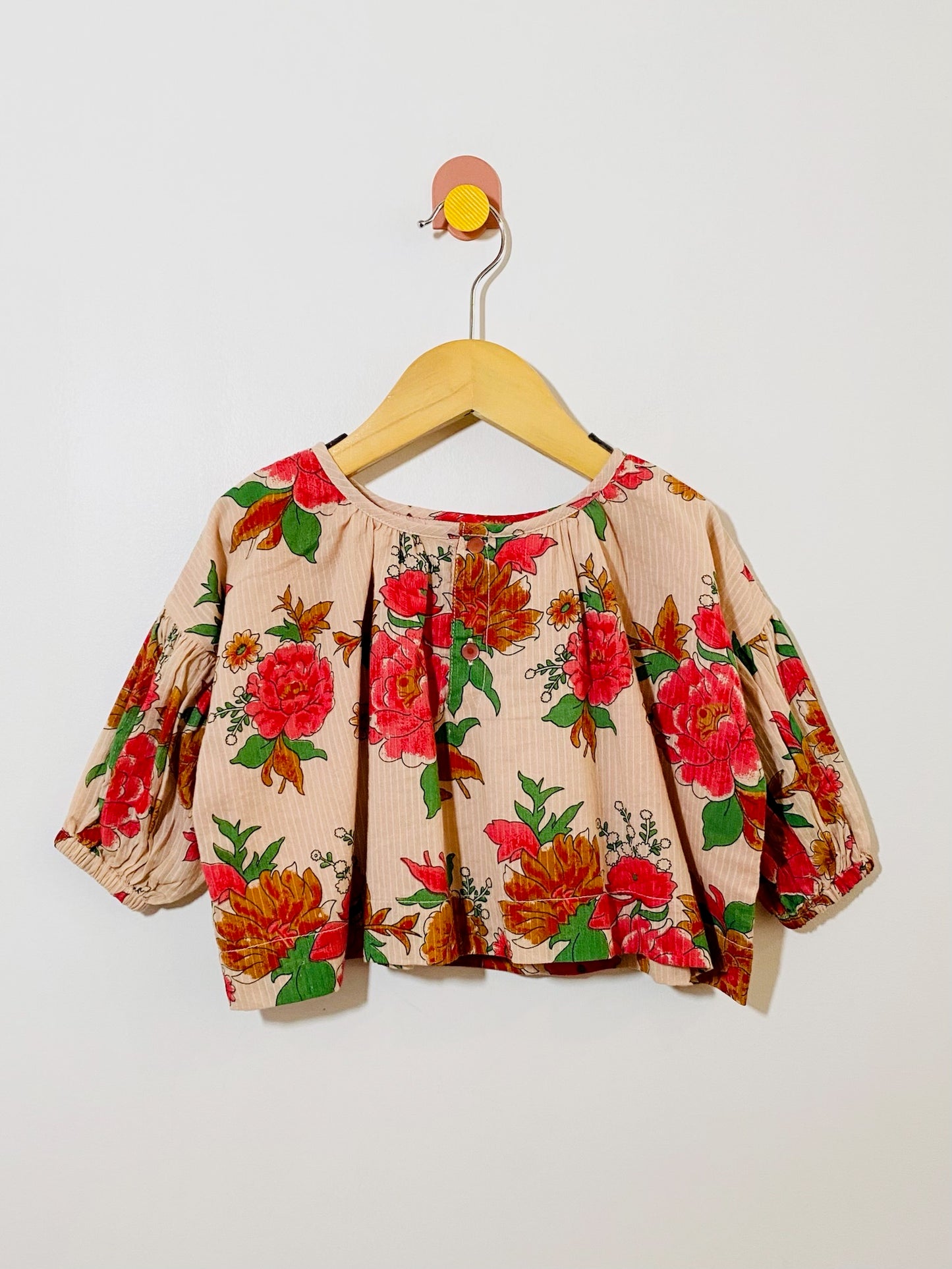 Lulaland floral print top / 6M