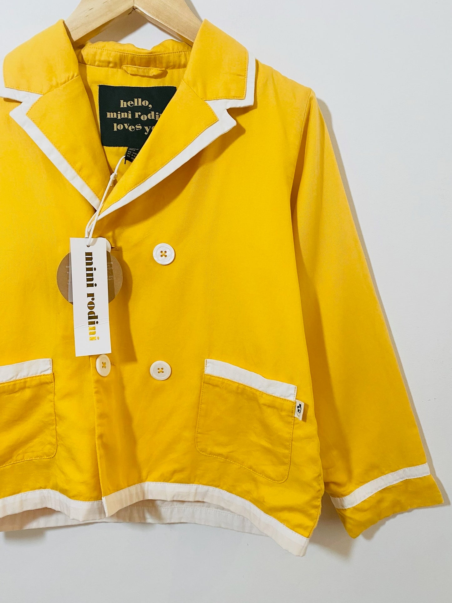 double-breasted jacket / 8-9Y