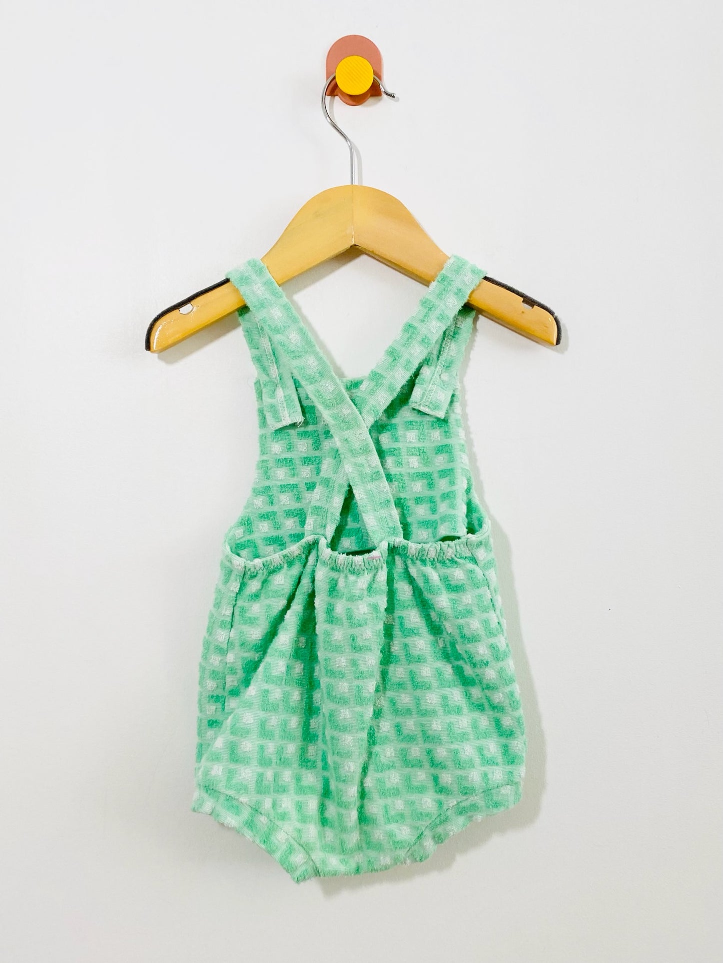 terry romper / 12m