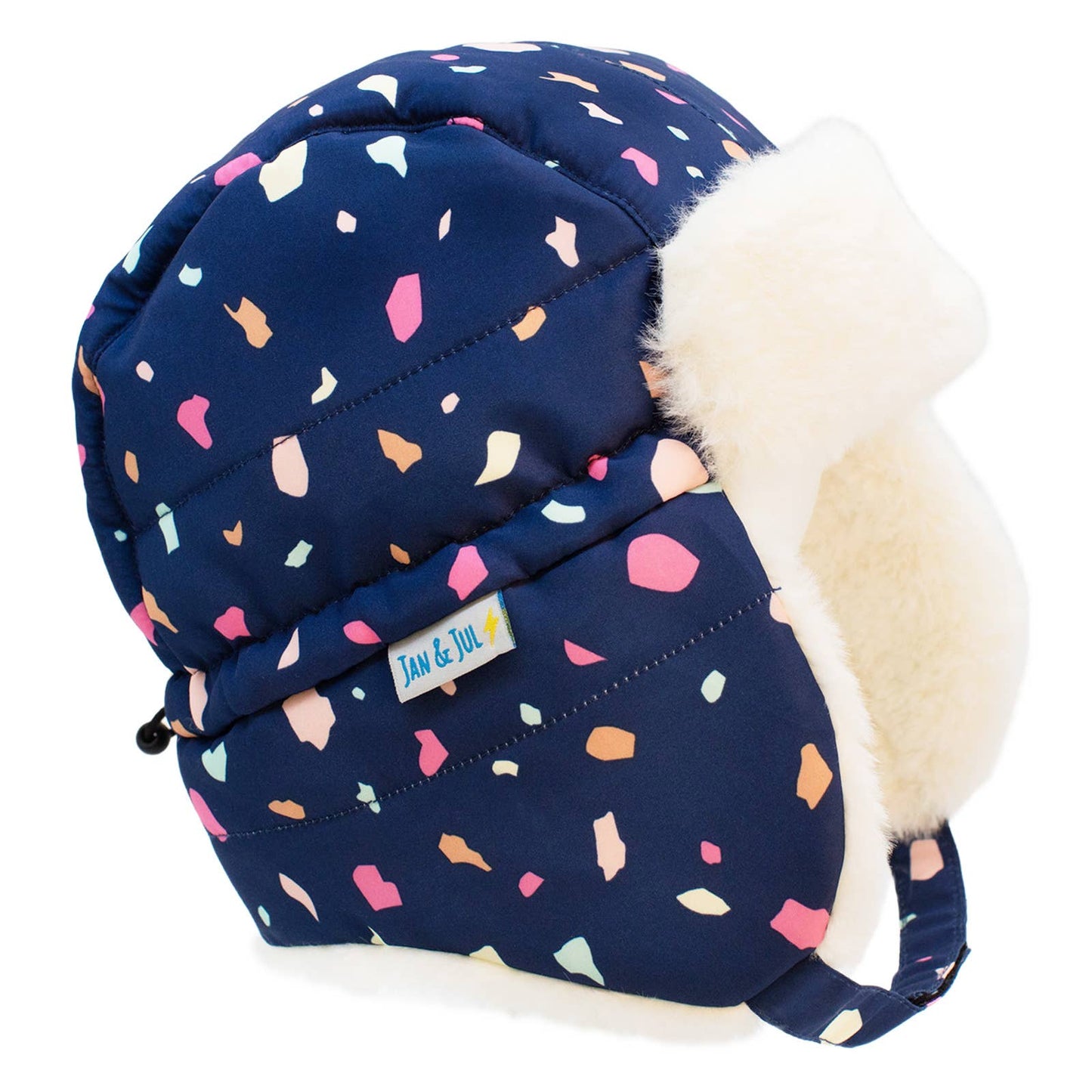 trapper hat - terrazzo