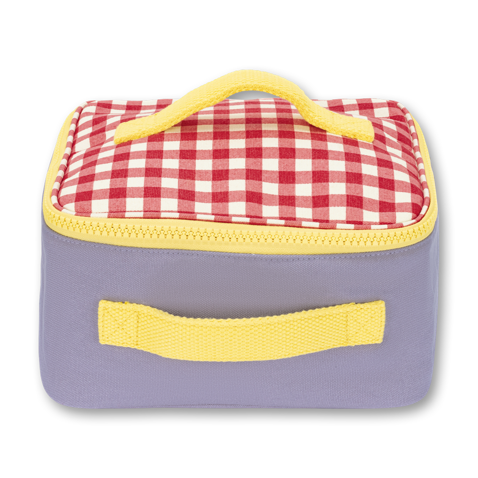 Square Lunch - Gingham Red
