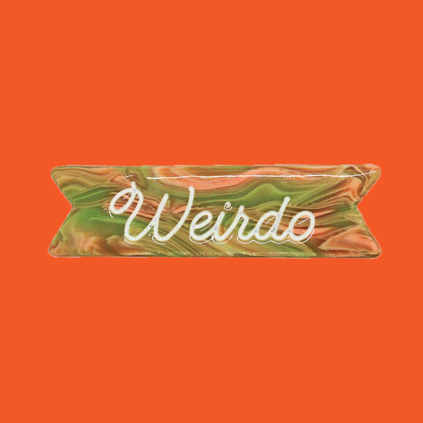 "weirdo" hair clip by Eugenia Kids