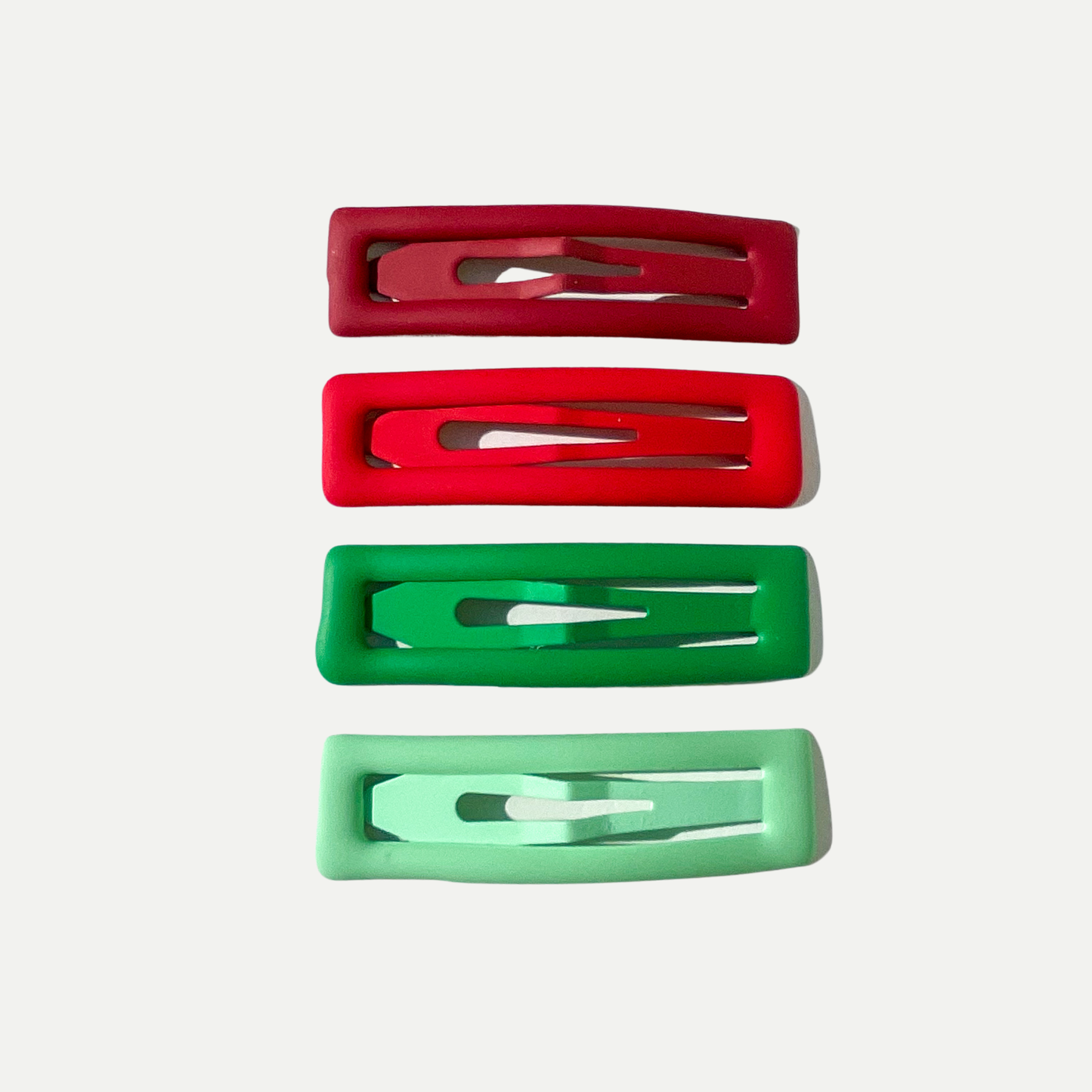 jolly holiday jumbo hair clips by Eugenia Kids