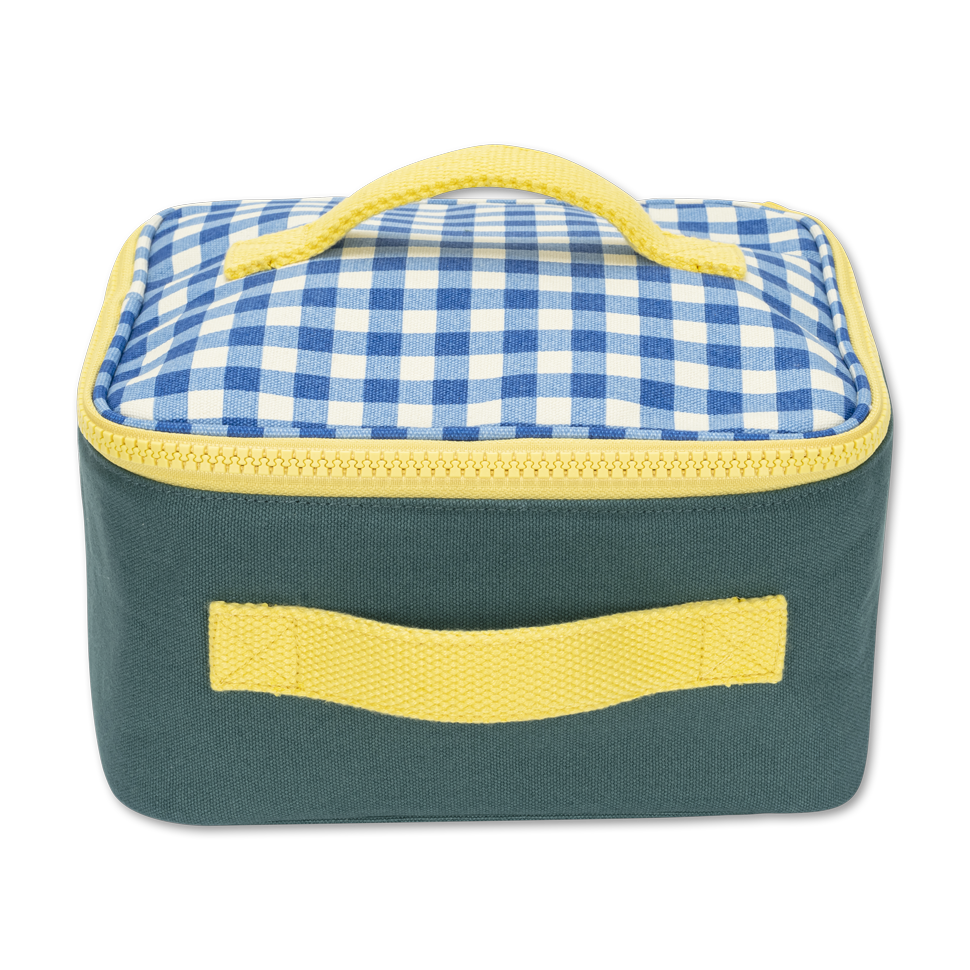 Square Lunch - Gingham Blue