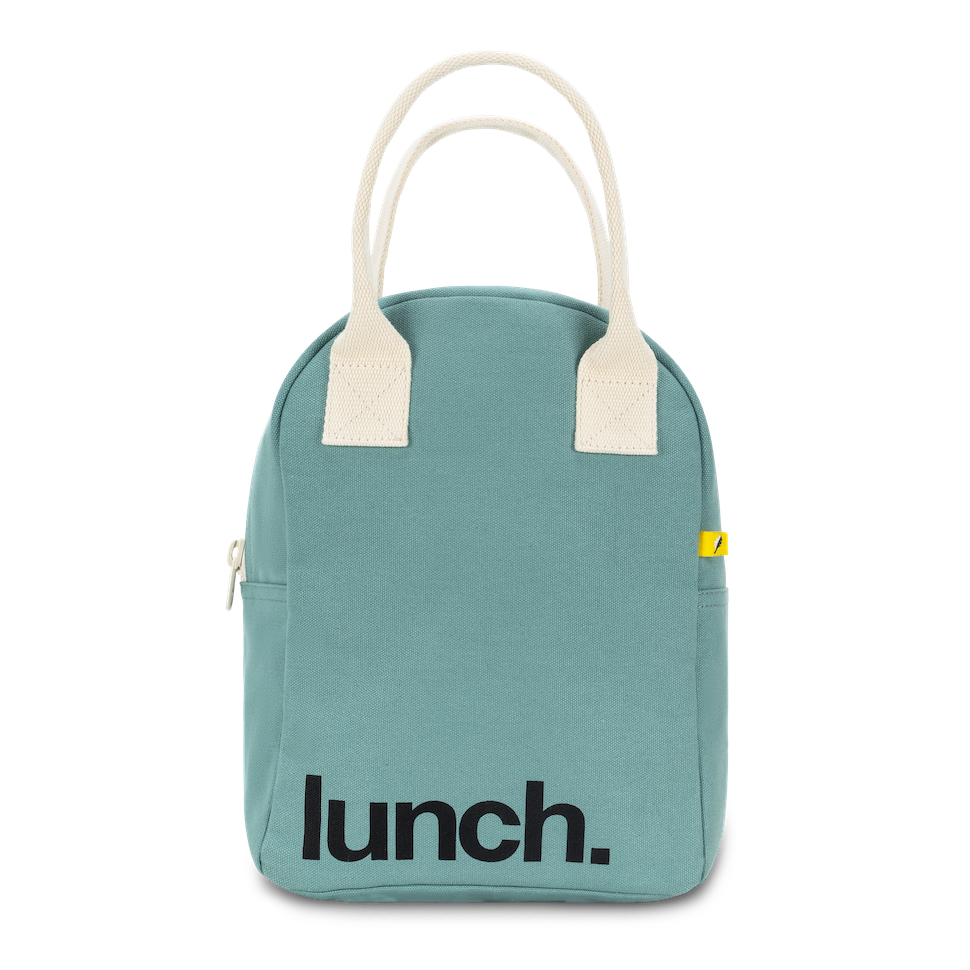 Fluf organic lunch bag - teal