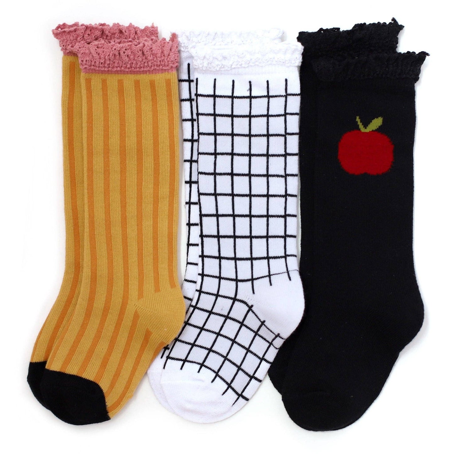 Back to School Knee High Sock 3pk