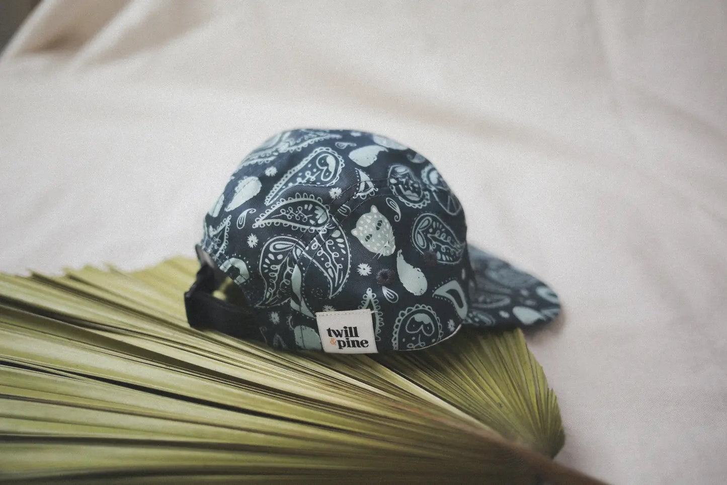 five panel hat - paisley