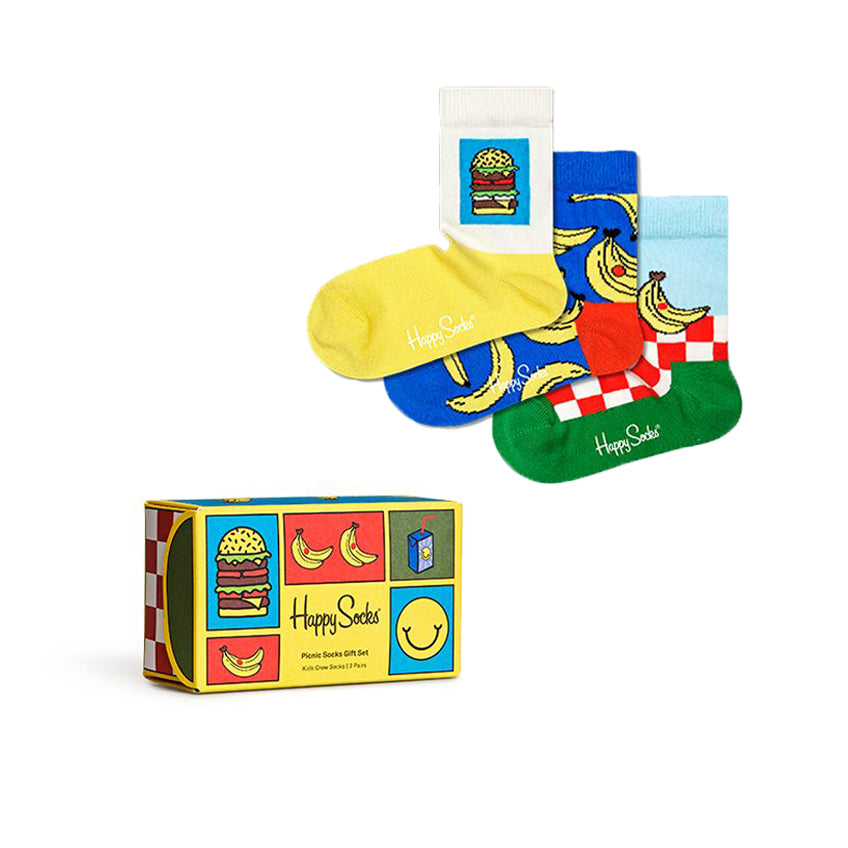 Kids Picnic socks 3pk by happy socks