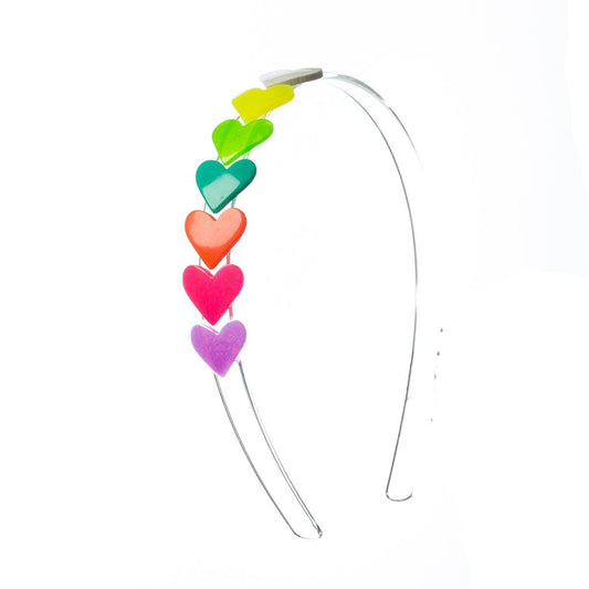 Lilies & Roses Neon Hearts Headbands