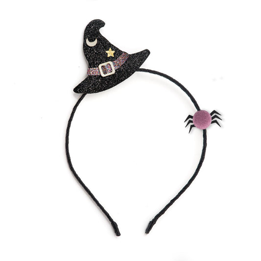 Witch Hat Spider Fabric Headband