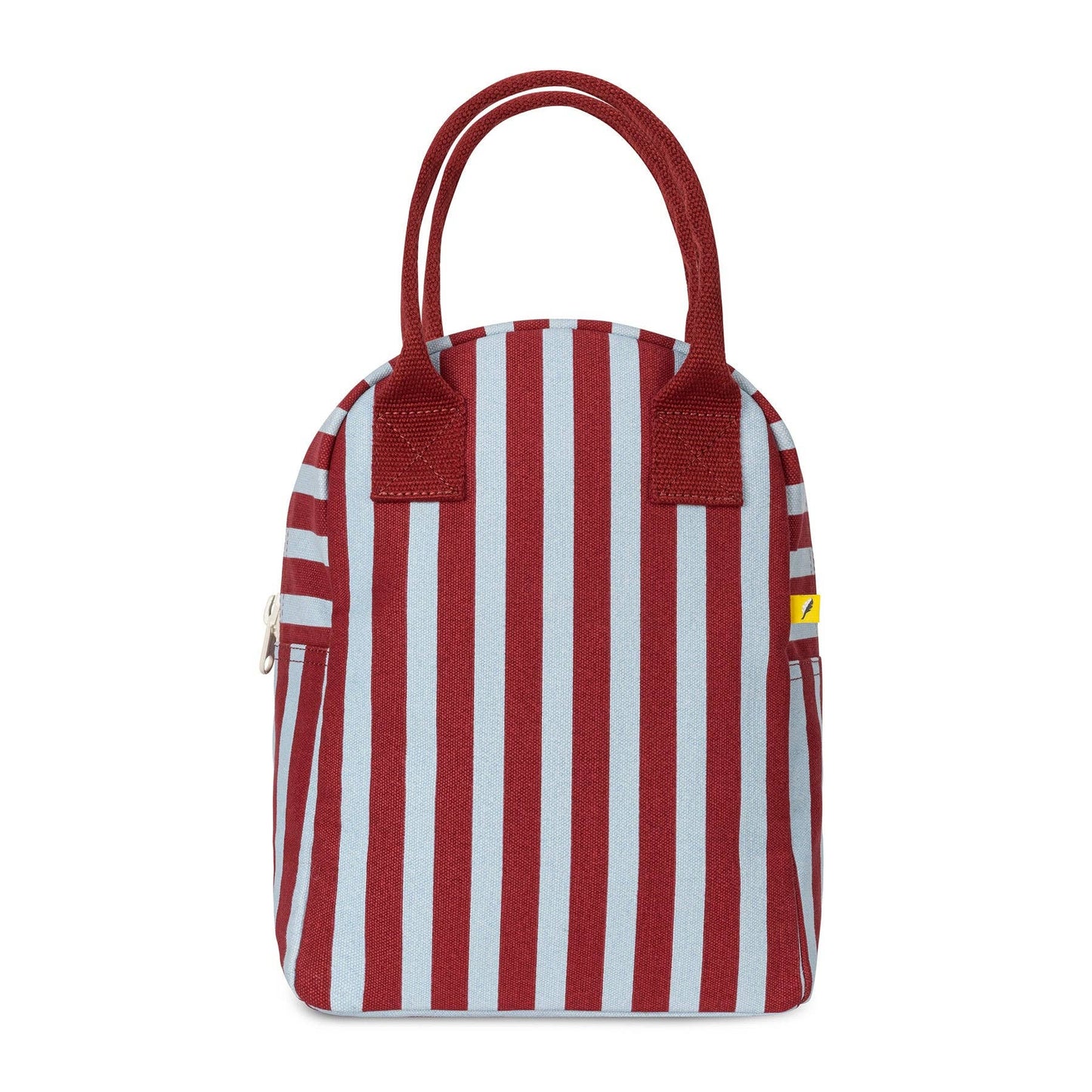 Fluf Zipper Lunch - Awning Stripe Chili Pepper