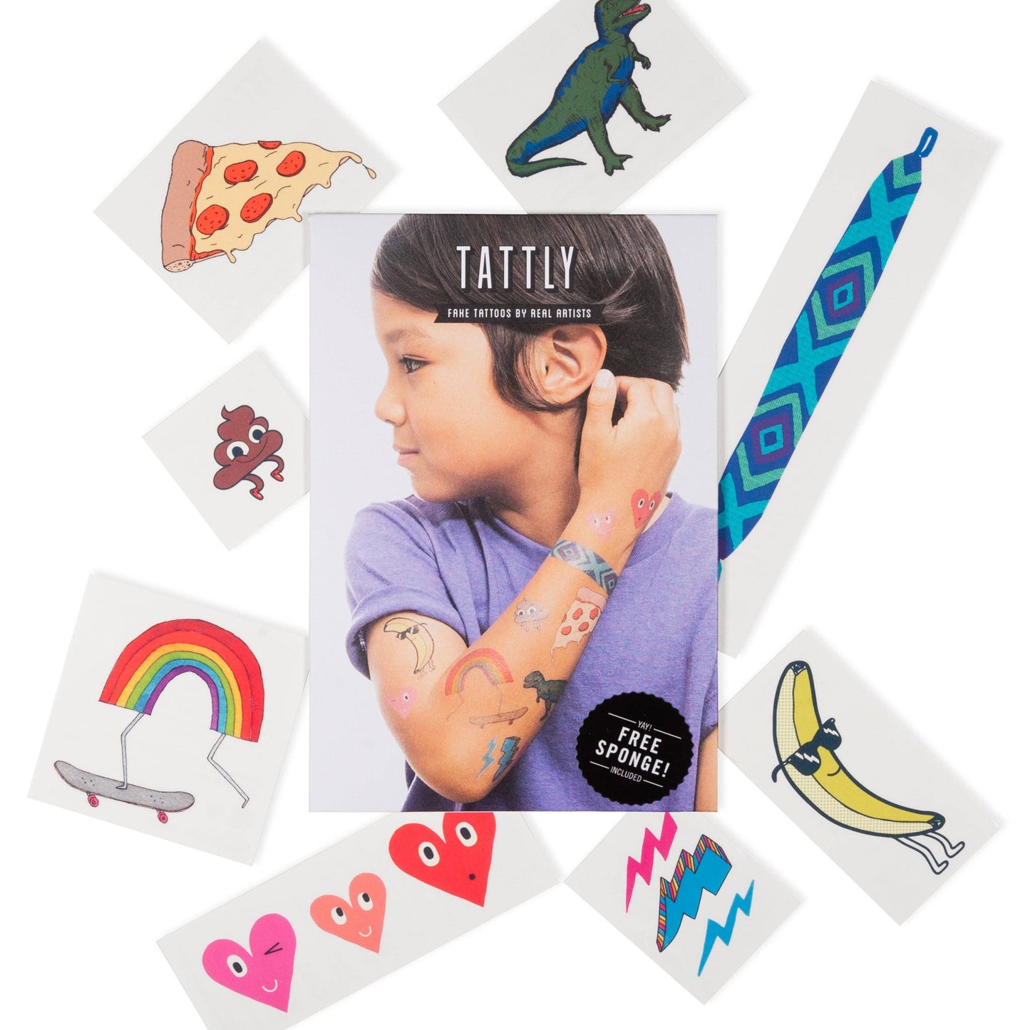 Tattly Kids Mix Tattoo Set