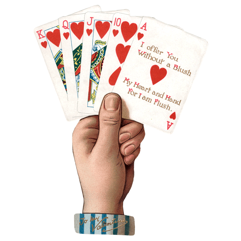 Laughing Elephant - vintage inspired Valentine sticker