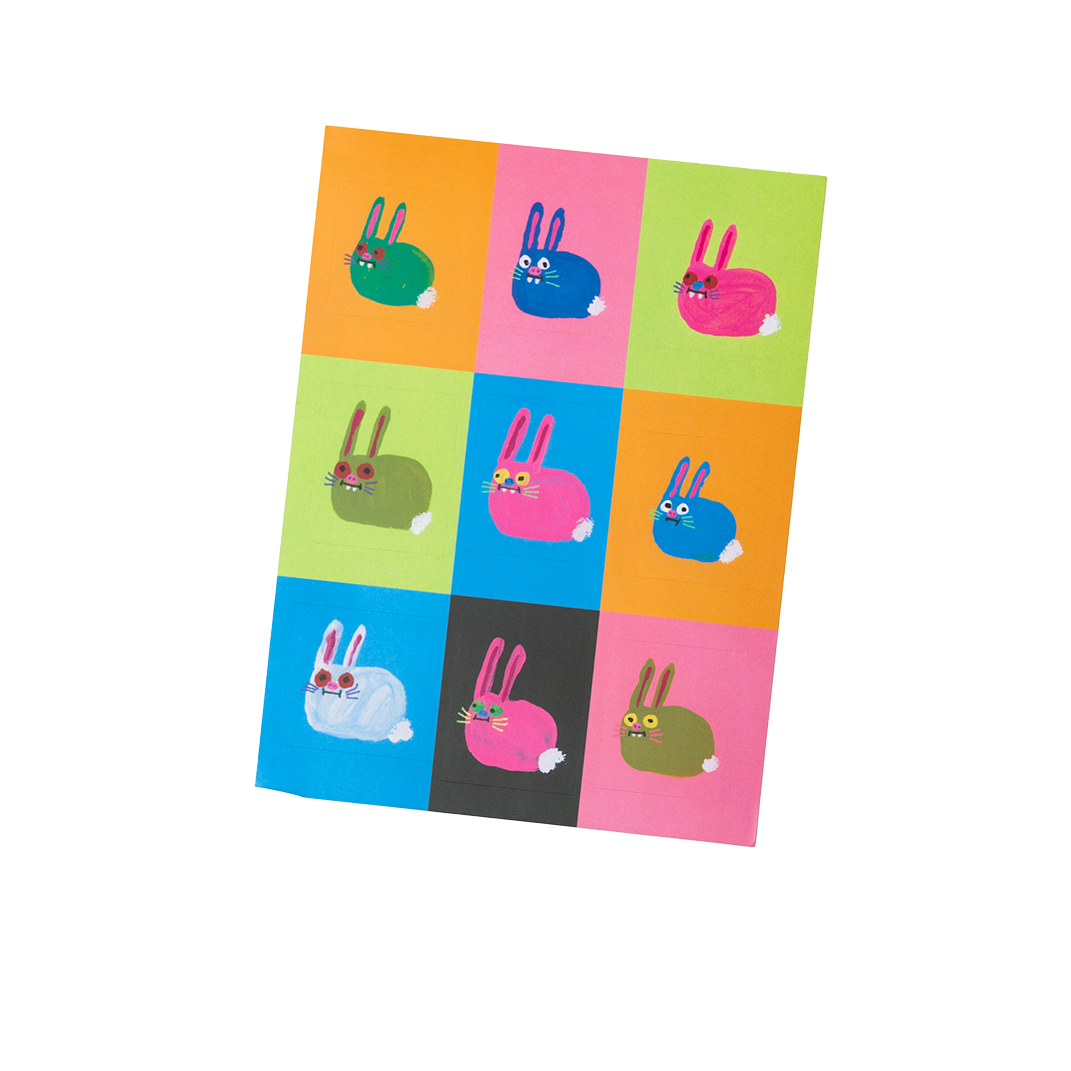 Gentle Thrills Bunnies Sticker Sheet