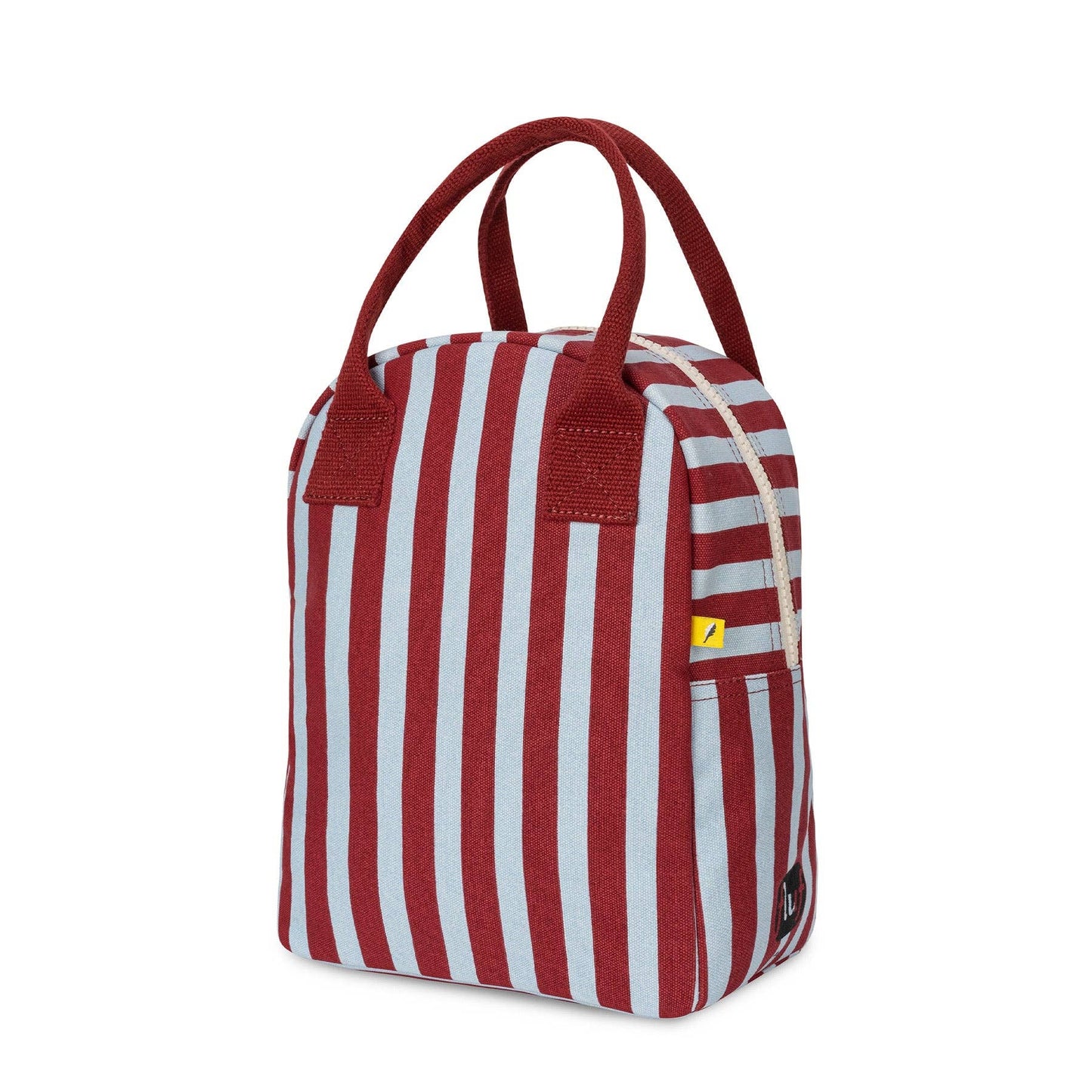 Fluf Zipper Lunch - Awning Stripe Chili Pepper