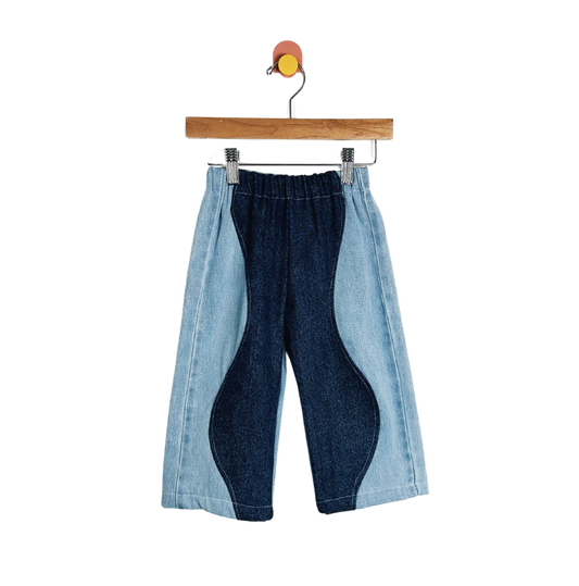 Little Lawless Upcycled Wave Jeans / 2Y