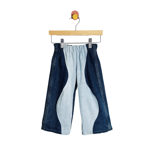 Little Lawless Upcycled Wave Jeans / 2Y