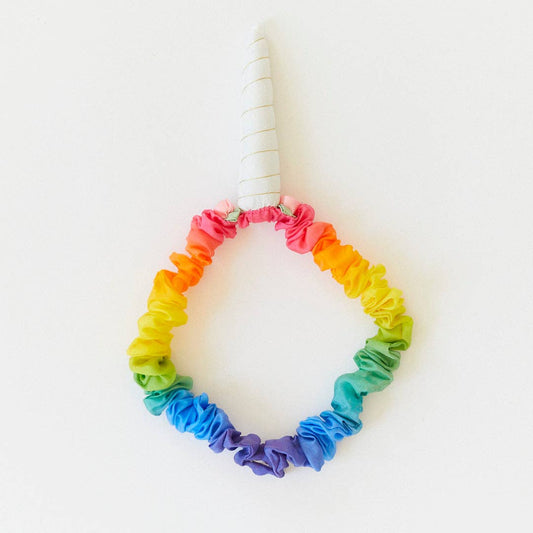 Sarah's Silks Rainbow Unicorn Headband