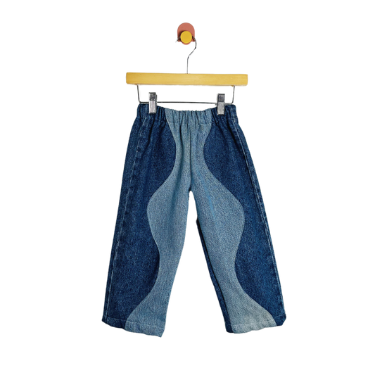 Little Lawless Upcycled Wave Jeans / 3Y