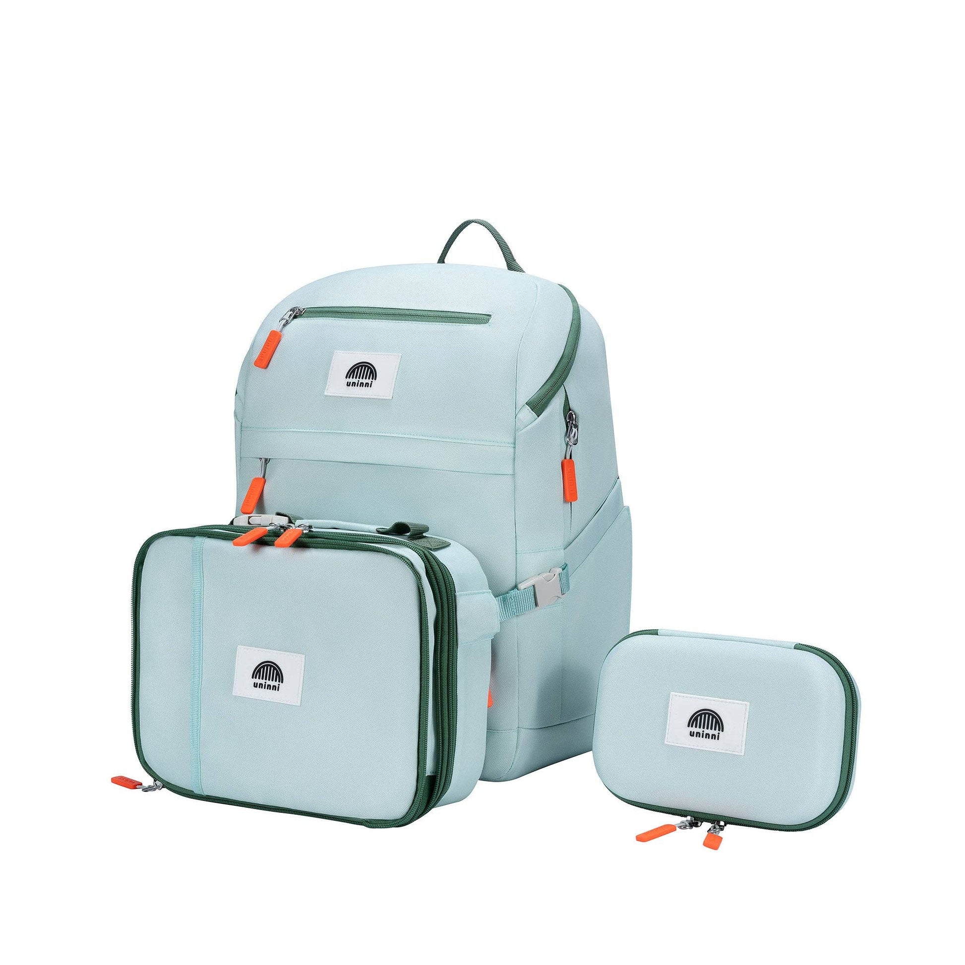 Uninni Crisp Mint Backpack Set