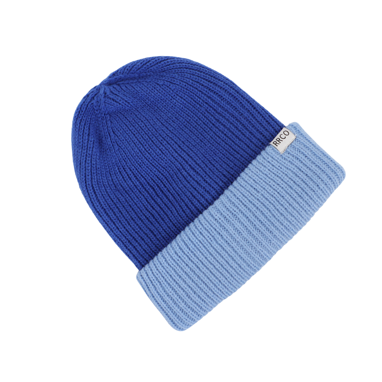 Rad River Co. Thick Knit Beanie- Blue/Light Blue