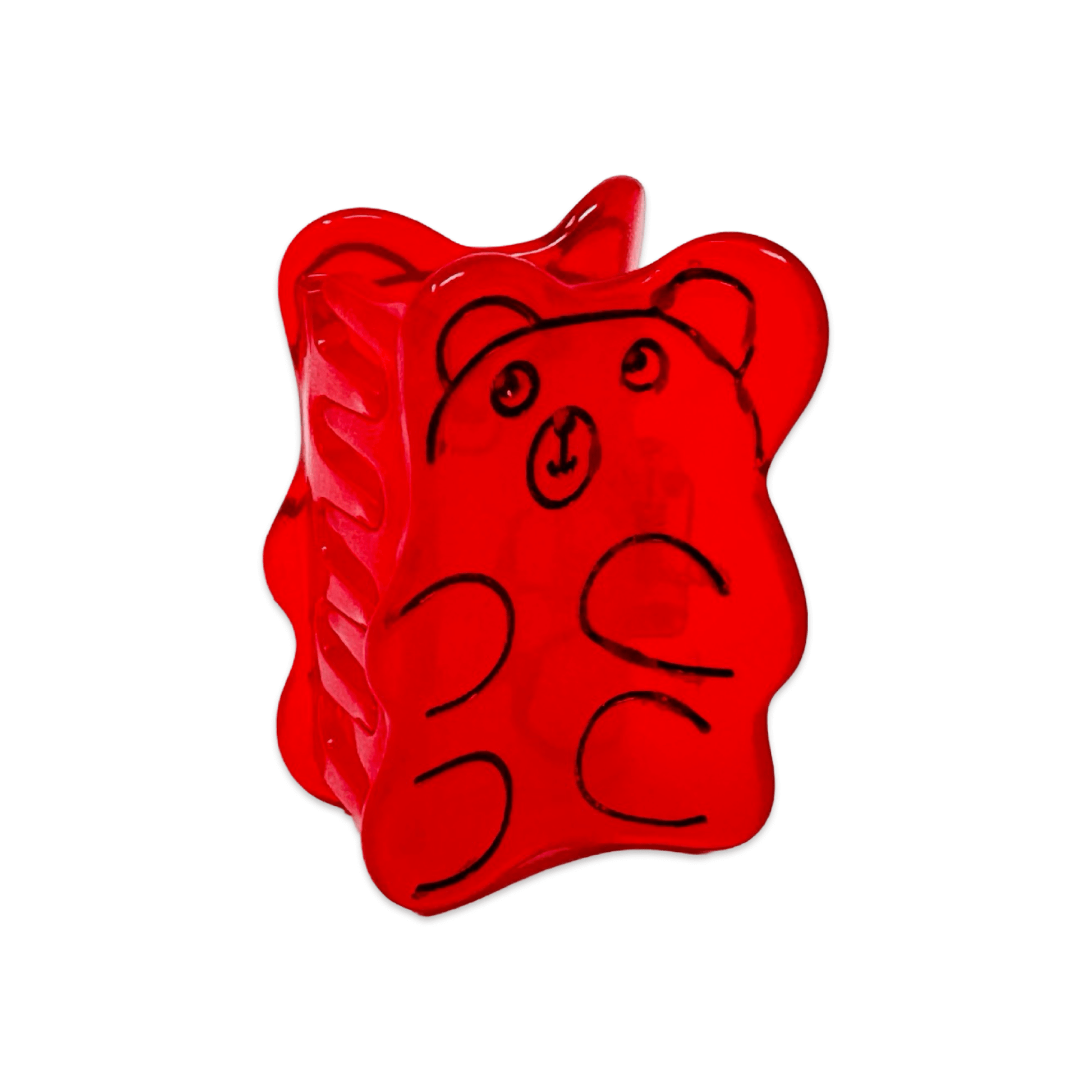 Jenny Lemons Mini Red Gummy Bear Hair Claw