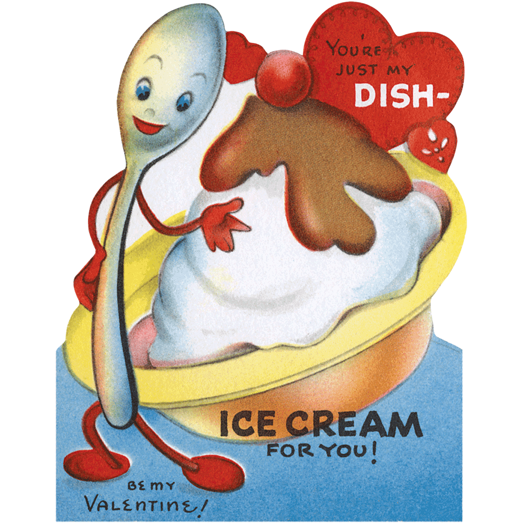 Laughing Elephant - Retro Valentines - Valentines Packet