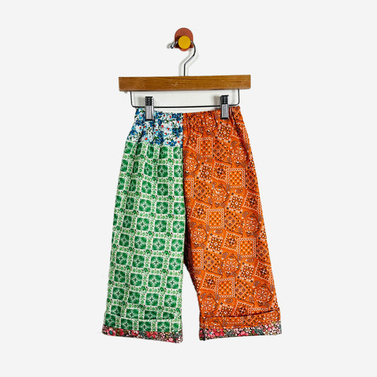 Mmoody Kids Patchwork Pants / 3T