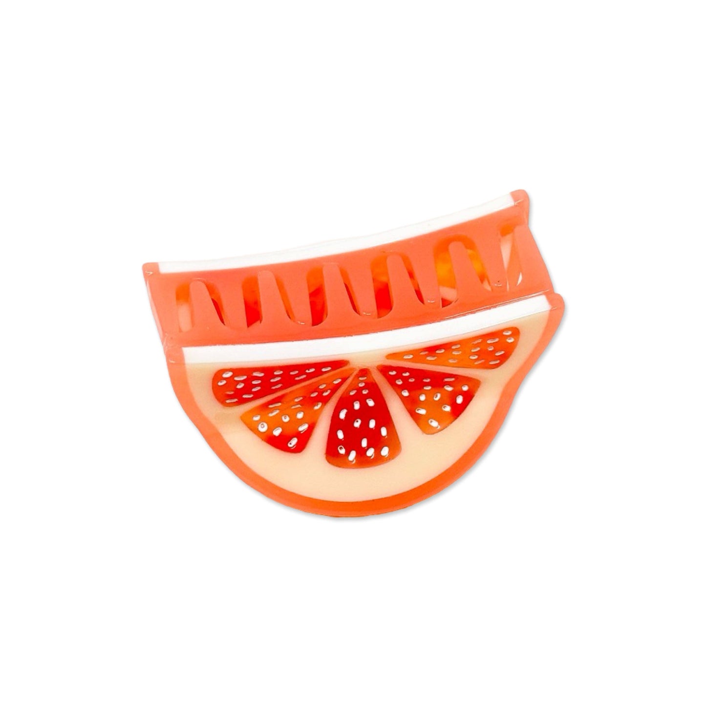 Jenny Lemons - Mini Grapefruit Slice Hair Claw Clip