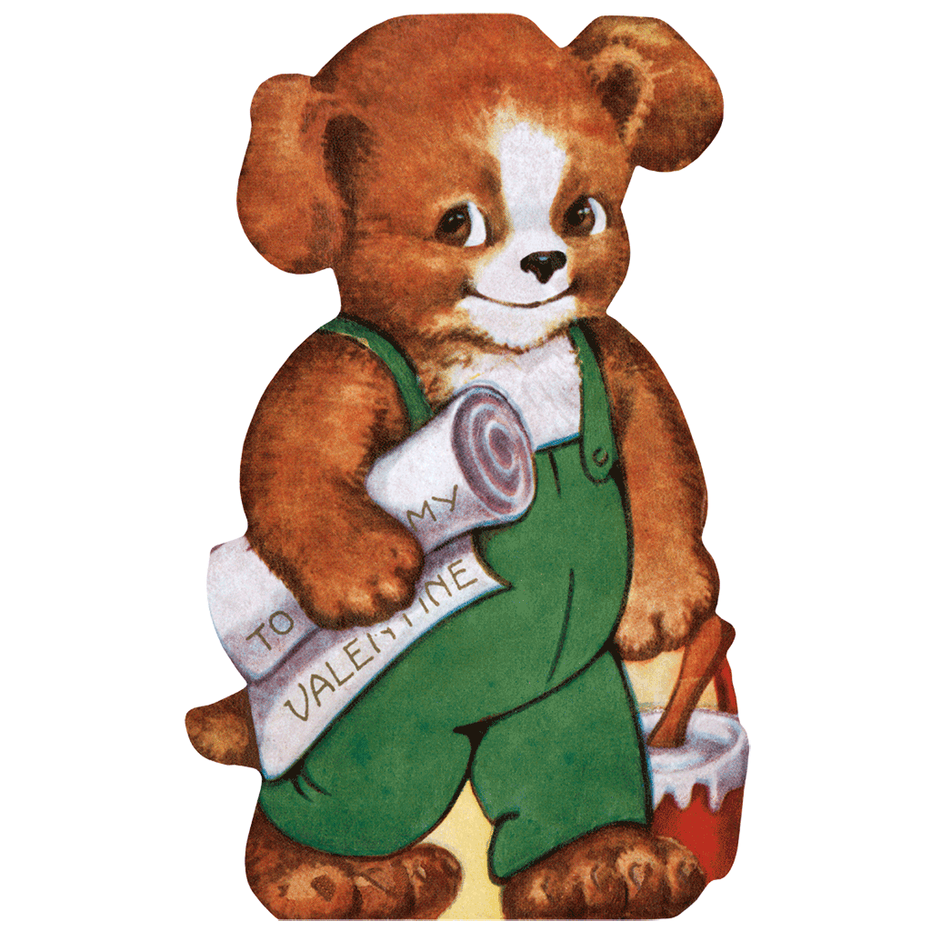 Laughing Elephant - Retro Valentines - Valentines Packet